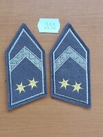 MH TÖRZSZÁSZLÓS RENDFOKOZAT ZUBBONYRA SIVATAGI 332.