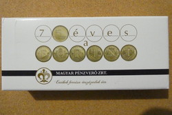 2021 75 èves a Forint - 5 Forint rolniszett díszdobozban!