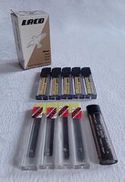 Régi ceruzahegyek ceruzabetétek vegyesen 10 db Bohemia Faber Laco