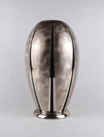 1V004 Régi ezüstözött art deco WMF Ikora váza 30 cm