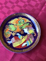 ROSENTHAL fái tányér BJORN WIINBLAD Aladin a lámpával 16 cm.
