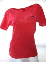 EREDETI HOLLISTER (L / XL) SPORTOS RÖVID UJJÚ NŐI GALLÉROS PÓLÓ FELSŐ