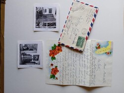 ZA601.17 Sassy Attila festőművész és Gerlóczy Edit iparművész levelezése1940-1958 3 lvlap és 1 levél