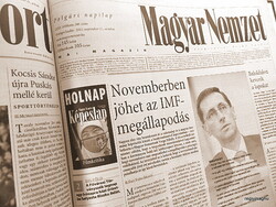 2012 szeptember 22  /  Magyar Nemzet  /  Születésnapra!? EREDETI ÚJSÁG! Ssz.:  22802