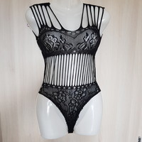Új, Bodycon ruha, virág mintás necc body XS-3XL