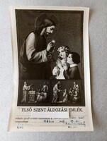 Első szentáldozási emléklap 1962-ből eladó!