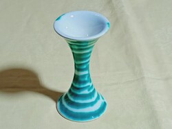 Porcelán tárgy Gmundnen? váza? gyertyatartó? likőrős pohár? retro