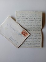 ZA601.11  3 db levél 1951 - Dr. Fülei-Szántó Endre (1890–1958) magyar jogász, író -Kunszentmárton