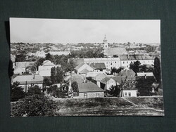 Képeslap,Hatvan,Városi látkép,részlet, 1958-