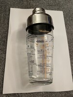 Arcoroc France shaker, nagyon szép állapotban