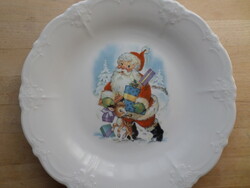 Hutschenreuther BARONESSE ünnepi mikulásos porcelán tányér 26 cm