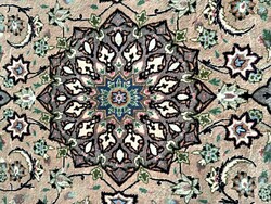 Eredeti selyem konturos  tabriz Perzsa szőnyeg ALKUDHATÓ
