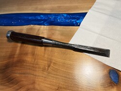 Laposvéső, szobrászvéső fához - (japán - "Daitei", damaszkuszi acél)
