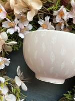 Scandinavian bloomingville pink muesli bowl, bowl