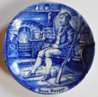 Enoch Wedgwood -  Game keeper (Az intéző)- minitányér 10.5 cm