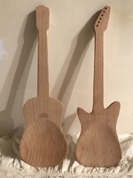 FAKANÁL - ÚJ - 2 db - GITÁR - 27 x 8 cm - KÉZMŰVES - OSZTRÁK - HIBÁTLAN