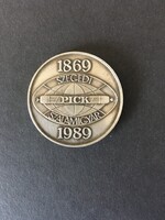 Fritz Mihály Pick Szegedi Sausage Factory 120 Years Commemorative Medal