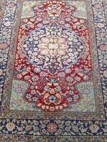 200 cm X 140 cm Antik Tabriz kézi csomózású szőnyeg ALKUDHATÓ