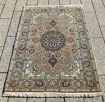 Eredeti selyem konturos  tabriz Perzsa szőnyeg ALKUDHATÓ