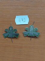 TISZTHELYETTES HATÁRŐR FEGYVERNEMI JELVÉNY 472.