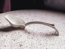 Porcelán szószos kanál