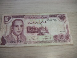 10     Dirham    1970   Marokkó