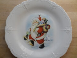 Tirschenreuth BARONESSE ünnepi mikulásos porcelán tányér 26 cm