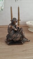 Bronz szobor 24cm magas