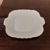 Fehér Herendi porcelán süteményes kínáló tál