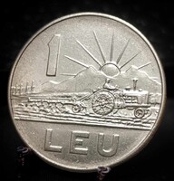 Románia 1 lej, 1963 B12B2