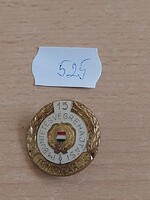 IM BÜNTETÉS VÉGREHAJTÁSI TÖRZSGÁRDA 15 ÉVES JELVÉNY 525.