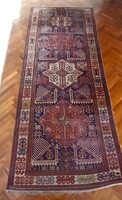 360 cm X 145 cm Antik Azerbajdzsán Agstafa szőnyeg ALKUDHATÓ