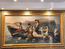 Hatalmas Romantikus jelenet a hajón