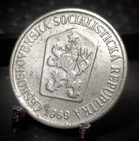 Csehszlovákia 10 heller, 1969 B11C2