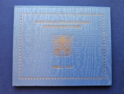 2012. évi Vatikán euro forgalmi sor díszcsomagolásban
