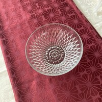 Old glass serving bowl