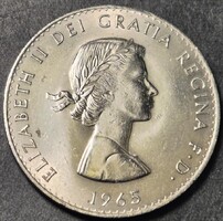 Egyesült Királyság, 5 shillings, 1965. Winston Churchill