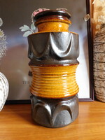 Carstens Tönnieshof brutalista padlóváza 60-as évek -  mid century 41 cm