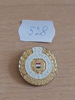 IM BÜNTETÉS VÉGREHAJTÁSI TÖRZSGÁRDA 30 ÉVES JELVÉNY 528.