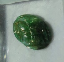 Smaragd certifikáttal, 4,41 ct, 14x11 mm (3508)
