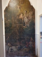 Antik oltárkép 1700as évekből