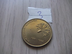5   Tolár    ( Tallér ) 1996   Szlovénia  Emlékérem