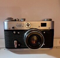 FED-2,Orosz fenyképezó gép,műkodik Jupiter 82/50 objektívvel