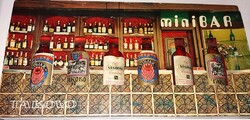 Retro YUGOSZLÁV - TAKOVÓ - MINIBÁR italosgyújtemény szeszes ital válogatás a képek szerint 2.