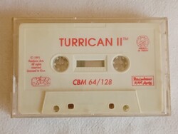Játék kazetta magnó szalag 09 Commodore 64-128 turrican II