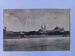 Régi képeslap Vácz Vác Duna korzó 1937-ből