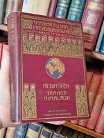1911-Unkálisan ritka "pikkelyes"-SVEN HEDIN: TRANSZHIMALÁJA- szép hiánytalan!