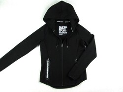 EREDETI SUPERDRY SPORT (S) RUGALMAS NŐI CIPZÁROS SPORT PULÓVER KARDIGÁN