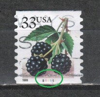 Lemezszámos USA 0276 Mi 3113 I BL               4,50 Euró