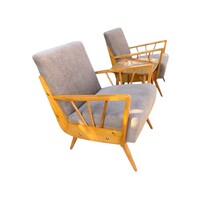‘60-as évek retro pálcás fotel 2 db. + ajándék kisasztal